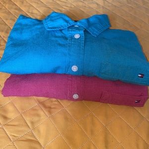 Tommy Hilfigre long sleeve button up shirt